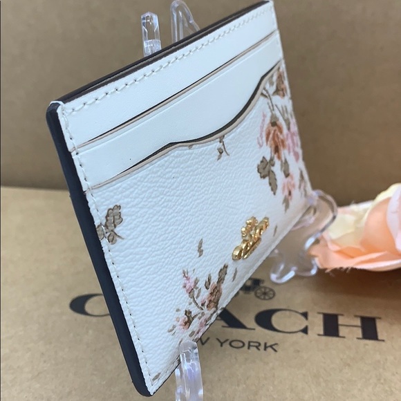 COACH Card Case Im gold/chalk multi - Picture 11 of 16